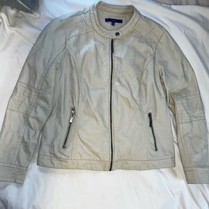 Apt 9 Imitation Leather Jacket